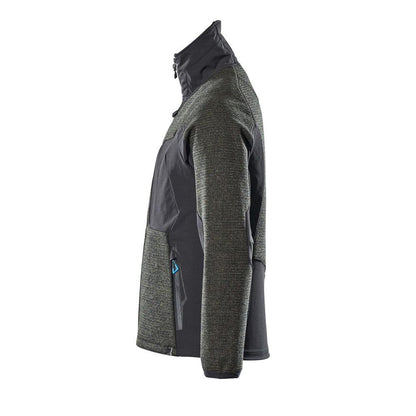 Jas, gebreid, met membraanvest