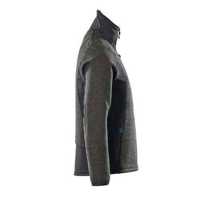 Jas, gebreid, met membraanvest