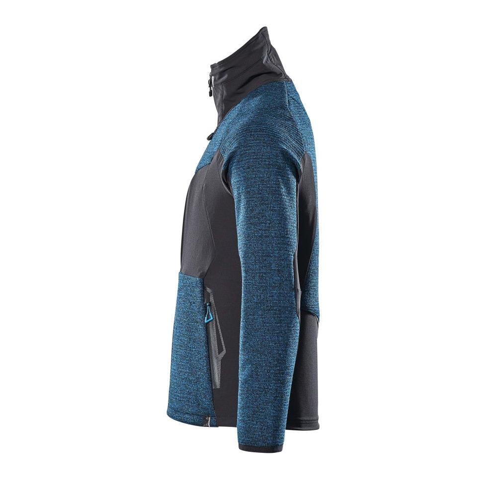 Jas, gebreid, met membraanvest