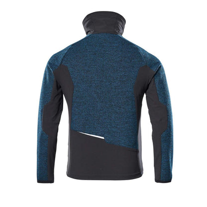 Jas, gebreid, met membraanvest