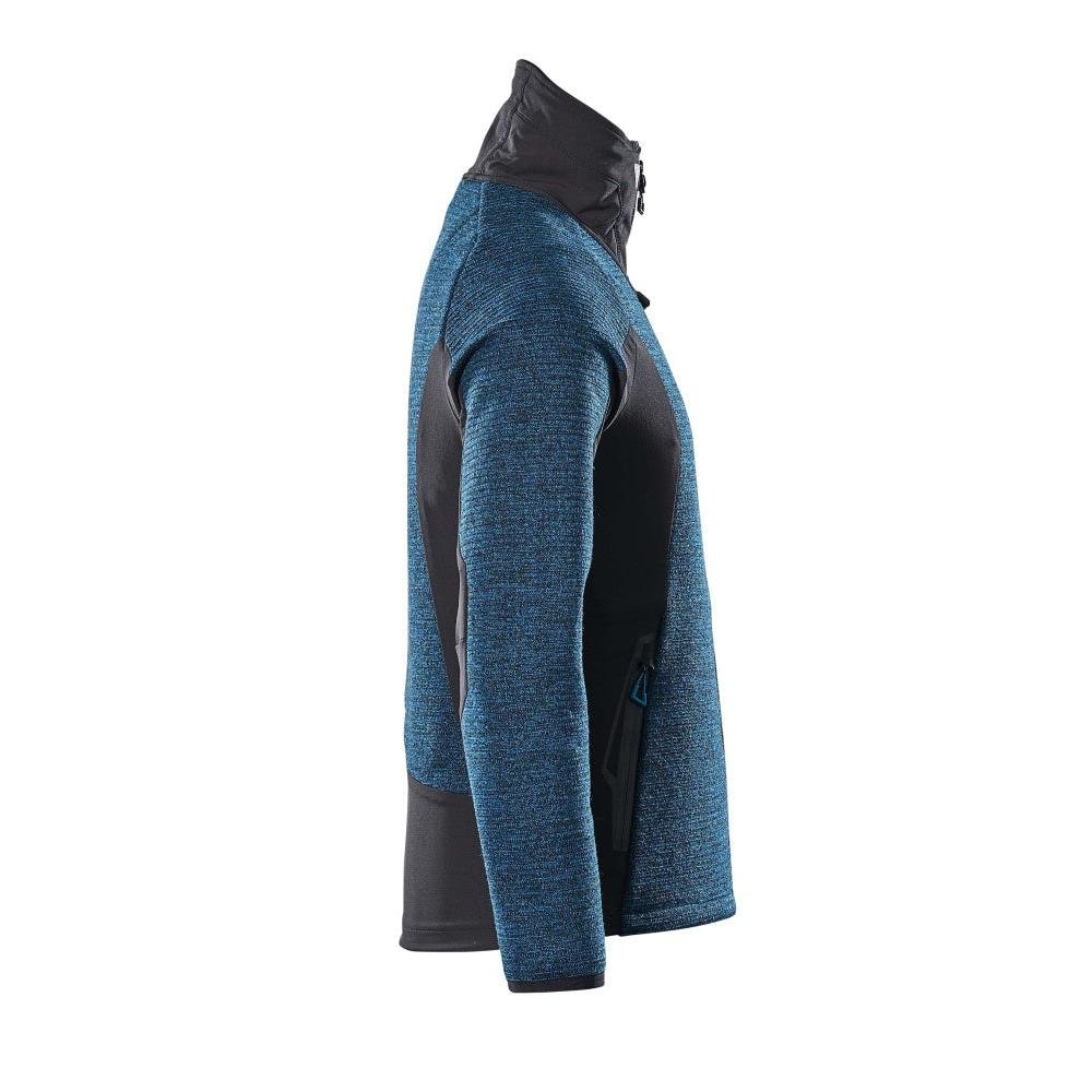 Jas, gebreid, met membraanvest