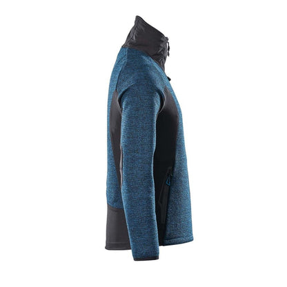 Jas, gebreid, met membraanvest
