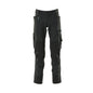 Broek met kniezakken, stretch, lichtgewicht broek, zwart