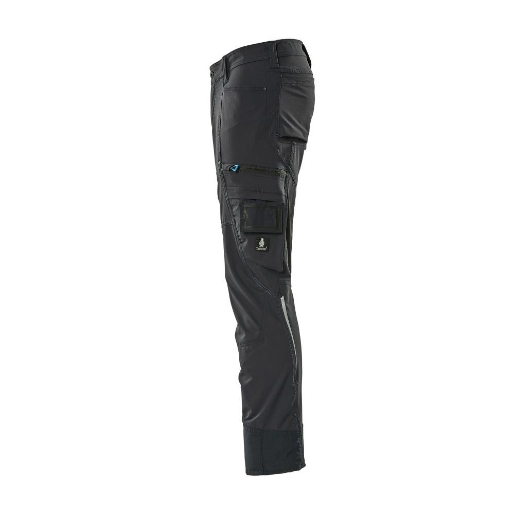 Broek, ULTIMATE STRETCH, lichtgewicht broek, zwartblauw