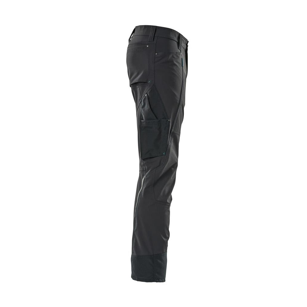 Broek, ULTIMATE STRETCH, lichtgewicht broek, zwartblauw