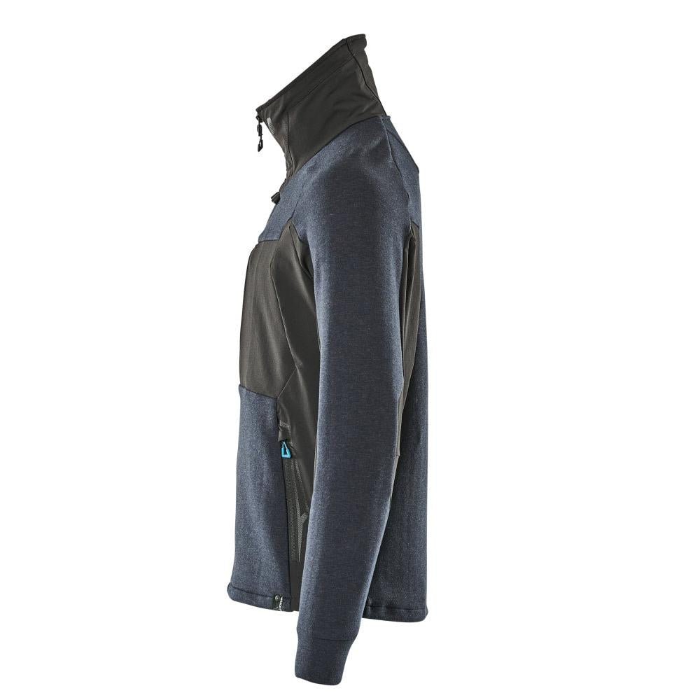 Sweatshirt, rits, sweatshirt met opstaande kraag en ritssluiting