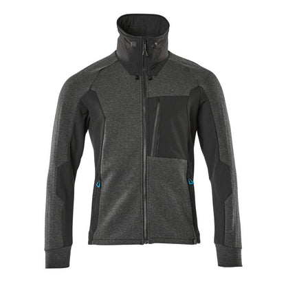 Sweatshirt, rits, sweatshirt met opstaande kraag en ritssluiting