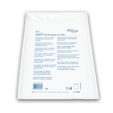 MaiMed washandschoen zachte noppen, niet-steriel wit, van fleece, 50 stuks/polybag | Pak (50 stuks)