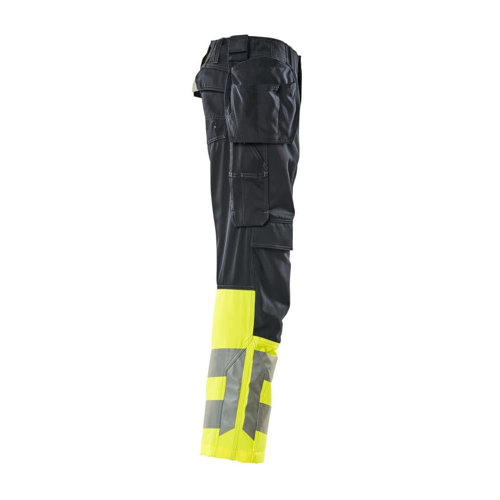 Broek met hangende broekzakken