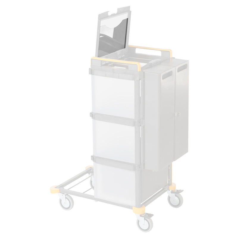 VERMOP houder voor werkplan transparant, 34 x 24 x 0,3 cm