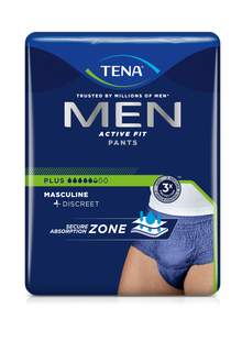 Tena Men Active Fit Pants plus incontinentiebroek, blauw