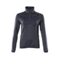 Fleecetrui met korte ritssluiting, microfleece damesjack