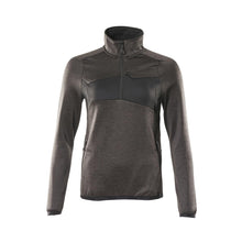 Fleecetrui met korte ritssluiting, microfleece damesjack