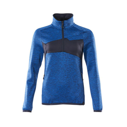 Fleecetrui met korte ritssluiting, microfleece damesjack