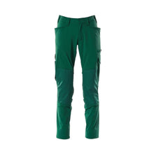 Broek, kniezakken, ULTIMATE STRETCH broek, groen