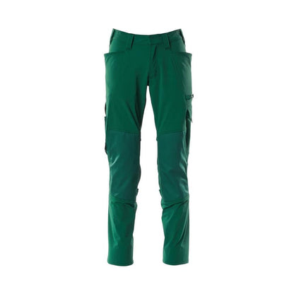 Broek, kniezakken, ULTIMATE STRETCH broek, groen