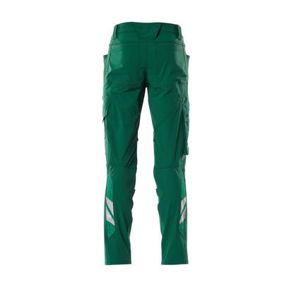 Broek, kniezakken, ULTIMATE STRETCH broek, groen