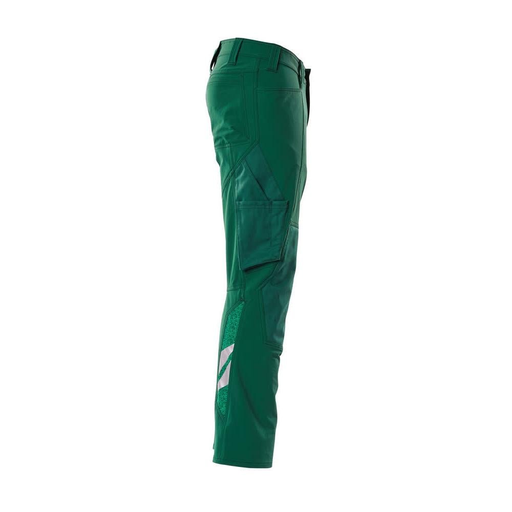 Broek, kniezakken, ULTIMATE STRETCH broek, groen
