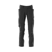 Broek, kniezakken, ULTIMATE STRETCH broek, zwart