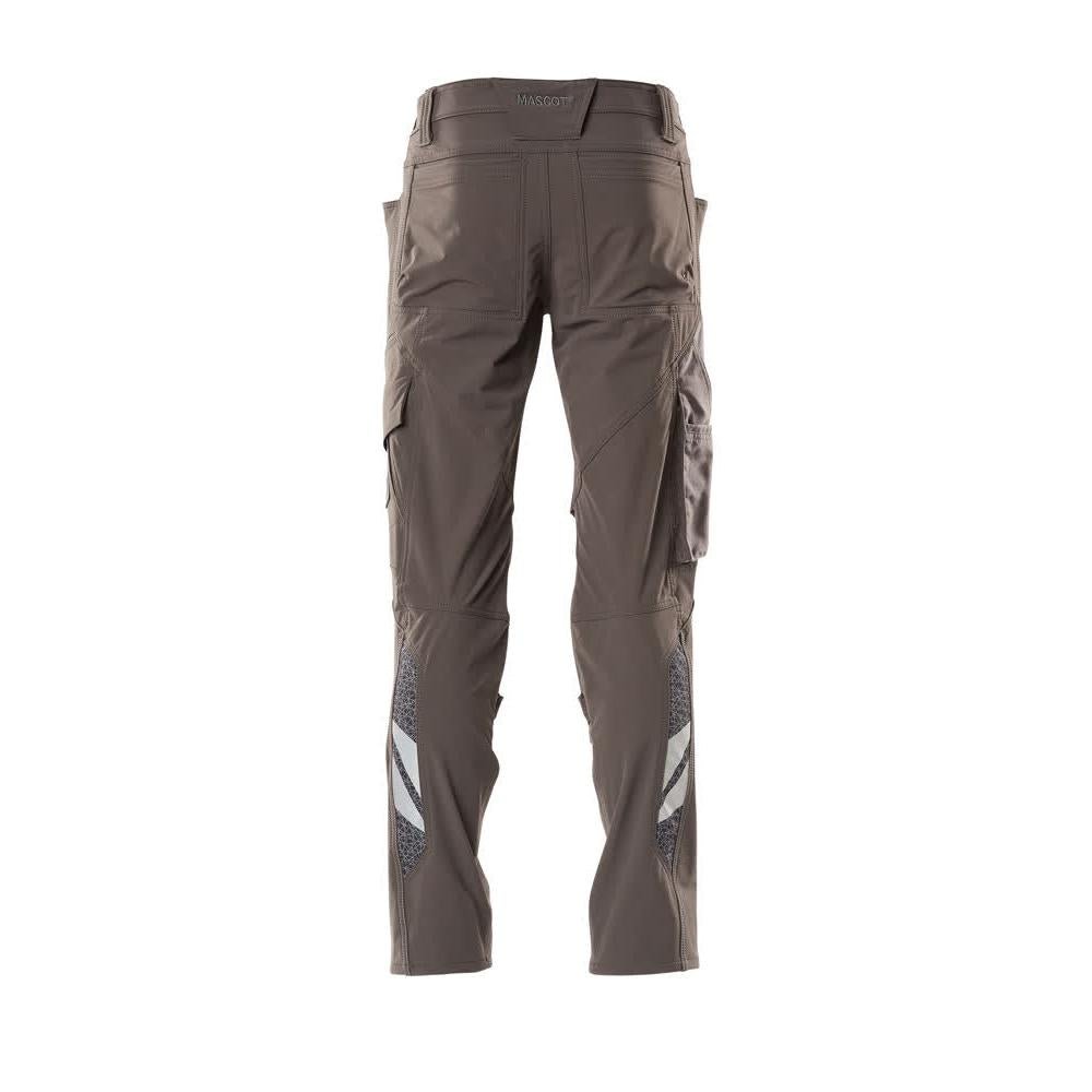 Broek, kniezakken, ULTIMATE STRETCH broek, donker antraciet