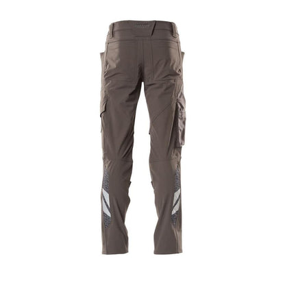 Broek, kniezakken, ULTIMATE STRETCH broek, donker antraciet