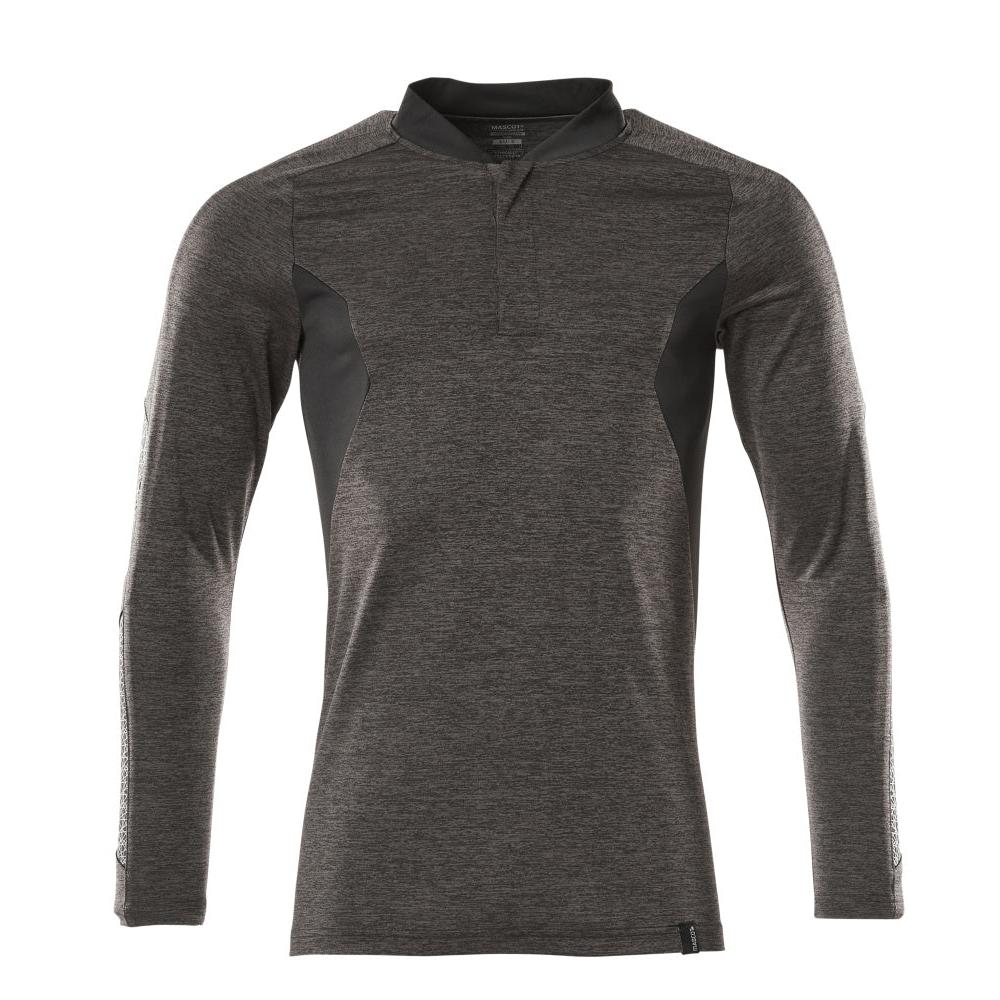 Poloshirt met COOLMAX® PRO, poloshirt met lange mouwen