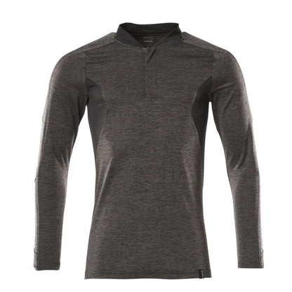Poloshirt met COOLMAX® PRO, poloshirt met lange mouwen