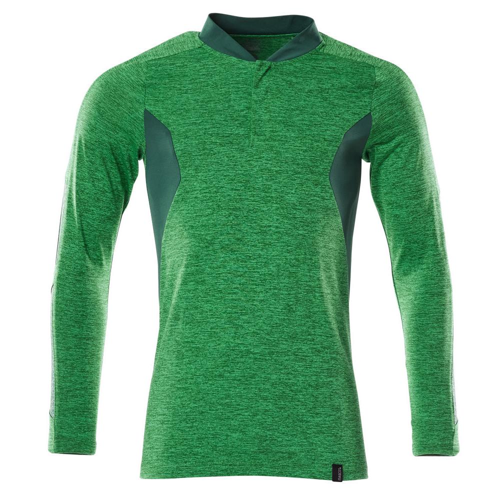 Poloshirt met COOLMAX® PRO, poloshirt met lange mouwen