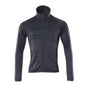 Fleece trui met microfleece jack met ritssluiting