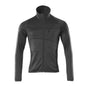 Fleece trui met microfleece jack met ritssluiting