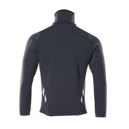 Gebreide trui met ritsvest