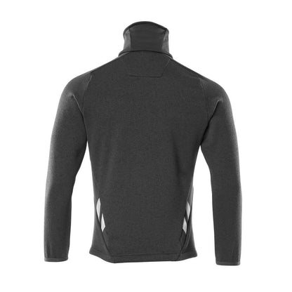 Gebreide trui met ritsvest