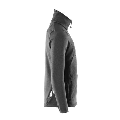 Gebreide trui met ritsvest