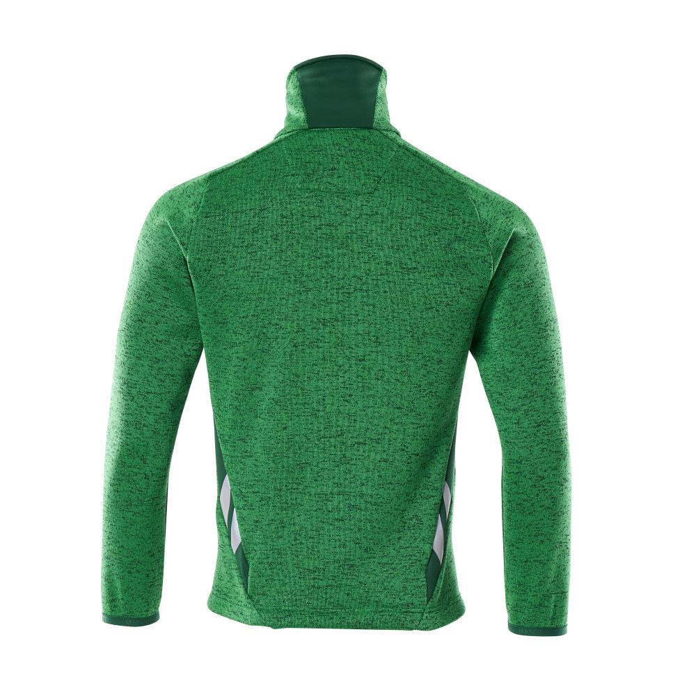 Gebreide trui met ritsvest