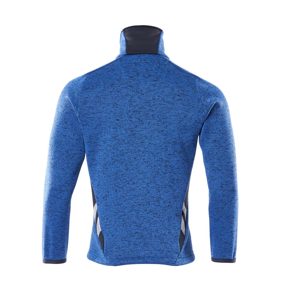 Gebreide trui met ritsvest