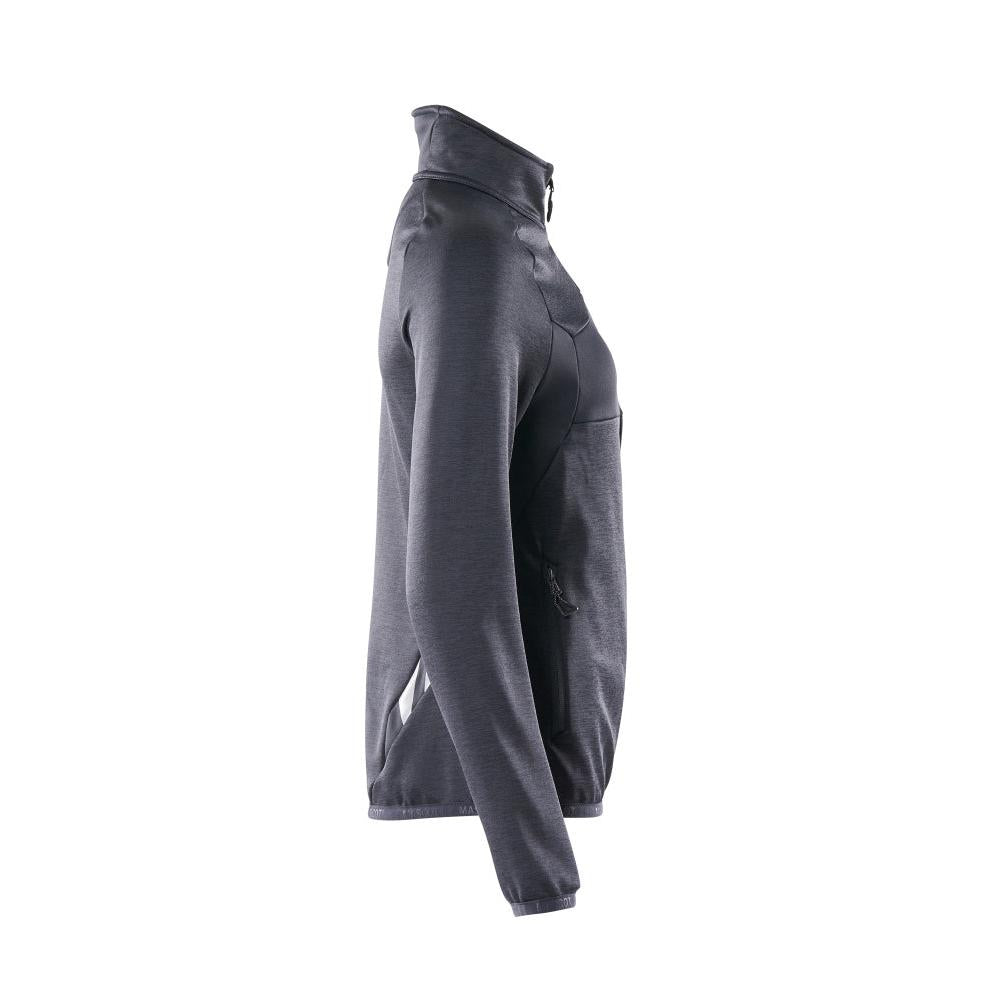 Fleecetrui met ritssluiting, microfleece damesjack