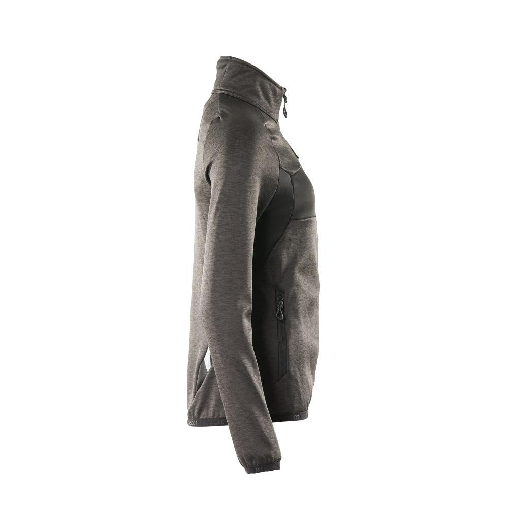 Fleecetrui met ritssluiting, microfleece damesjack