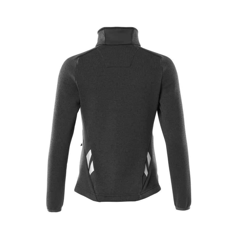 Gebreide trui met ritssluiting, damesvest