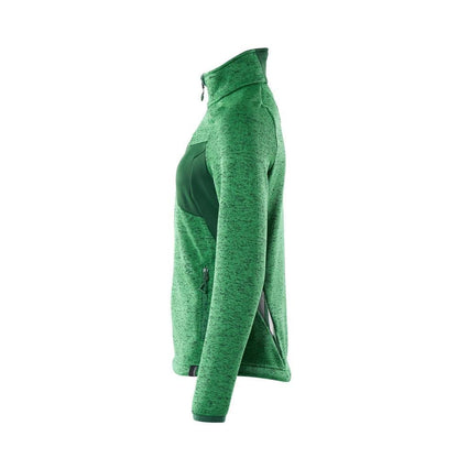 Gebreide trui met ritssluiting, damesvest