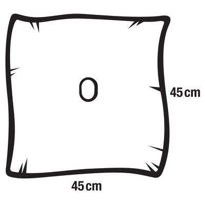 Foliodrape Elastisch 45x45 7x10 P96st manchet niet-steriel | Pak (96 stuks)