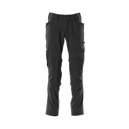 Broek, kniezakken, ULTIMATE STRETCH broek, zwart