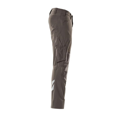 Broek, kniezakken, ULTIMATE STRETCH broek, donker antraciet