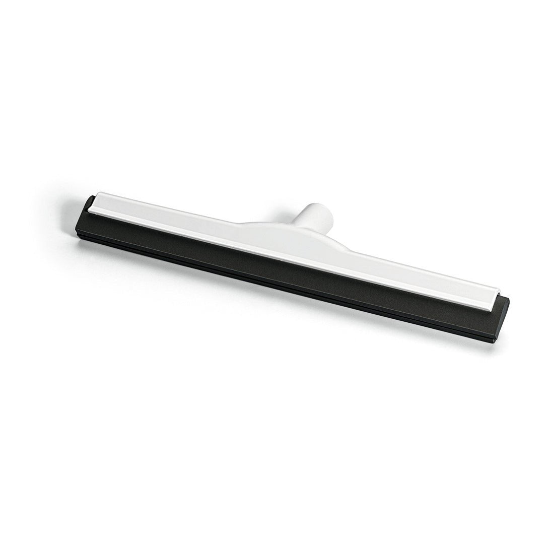 De Nölle Profi Brush HACCP-waterdweil in het zwart, met een blad van natuurrubber en een centrale bus van glasvezelversterkt materiaal, van Nölle Profi Brush Bürsten- & Pinseltechnik e.K., is ideaal voor HACCP-conforme omgevingen.