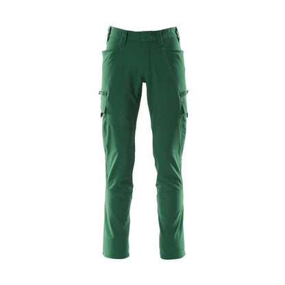 Broek, dijbeenzakken, ULTIMATE STRETCH broek, groen
