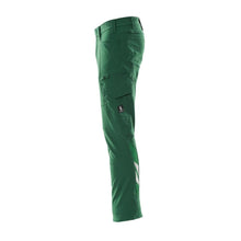 Broek, dijbeenzakken, ULTIMATE STRETCH broek, groen
