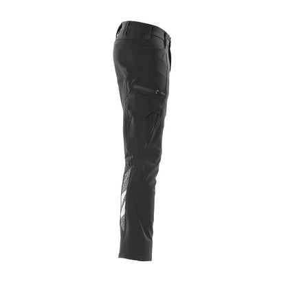 Broek, dijbeenzakken, ULTIMATE STRETCH broek, zwart