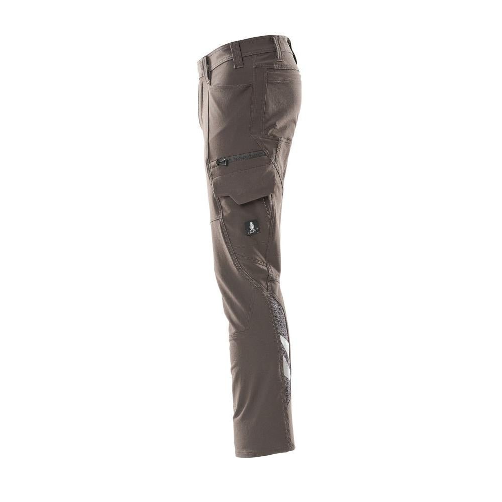 Broek, dijbeenzakken, ULTIMATE STRETCH broek, donker antraciet