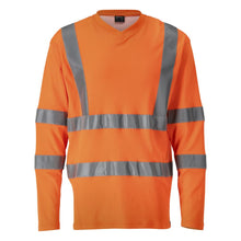 T-shirt, V-hals, T-shirt met lange mouwen
