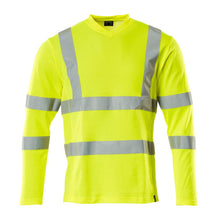 T-shirt, V-hals, T-shirt met lange mouwen