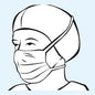 Foliodress masker anti-spat | Pak (40 stuks)
